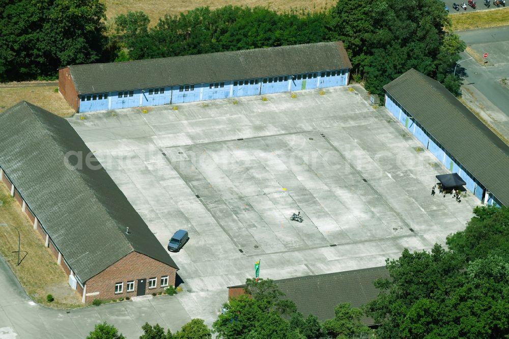 Wesendorf from the bird's eye view: Leisure Centre - Amusement Park Hammerstein Park Wesendorf along the Lange Strasse in Wesendorf in the state Lower Saxony, Germany