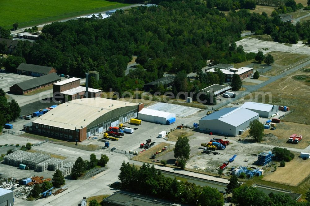 Wesendorf from the bird's eye view: Leisure Centre - Amusement Park Hammerstein Park Wesendorf along the Lange Strasse in Wesendorf in the state Lower Saxony, Germany