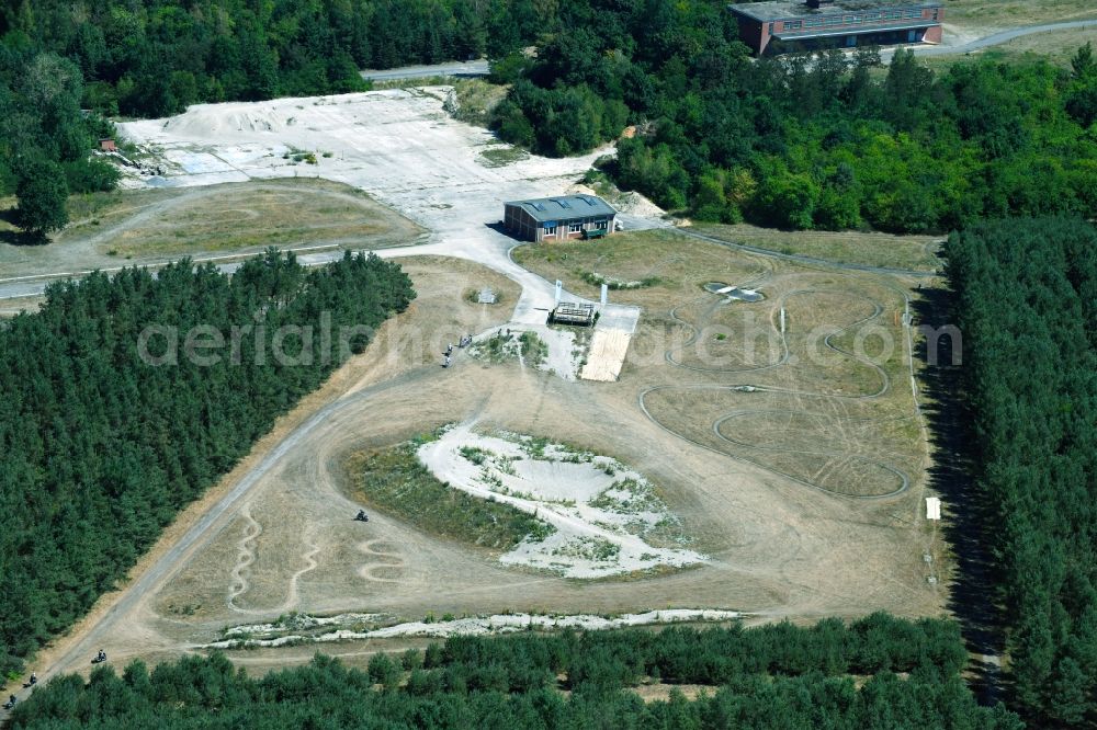 Aerial image Wesendorf - Leisure Centre - Amusement Park Hammerstein Park Wesendorf along the Lange Strasse in Wesendorf in the state Lower Saxony, Germany