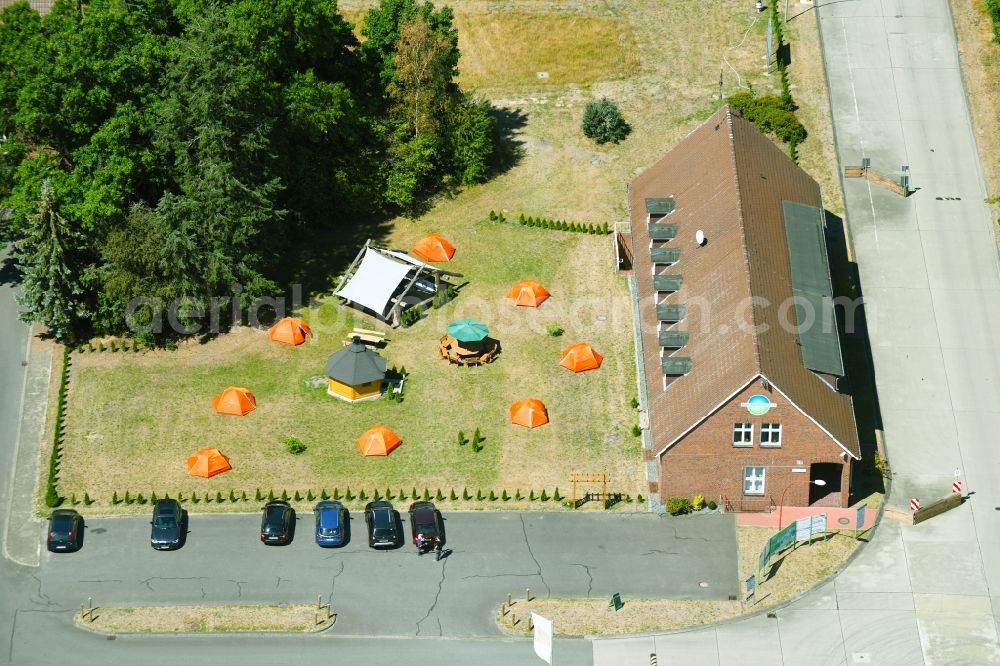 Aerial photograph Wesendorf - Leisure Centre - Amusement Park Hammerstein Park Wesendorf along the Lange Strasse in Wesendorf in the state Lower Saxony, Germany