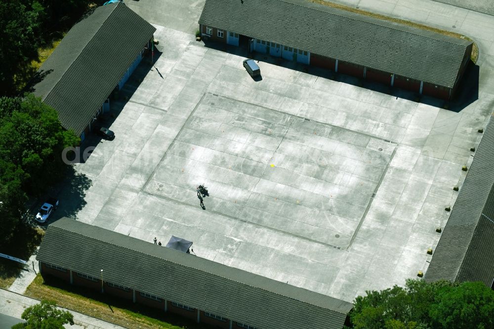 Aerial image Wesendorf - Leisure Centre - Amusement Park Hammerstein Park Wesendorf along the Lange Strasse in Wesendorf in the state Lower Saxony, Germany