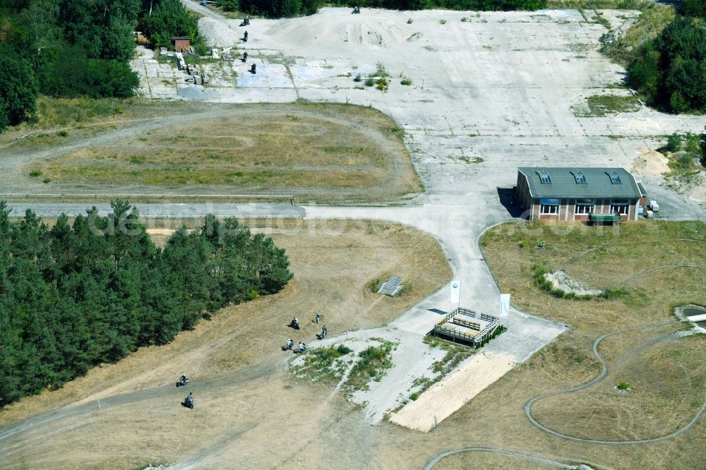 Wesendorf from the bird's eye view: Leisure Centre - Amusement Park Hammerstein Park Wesendorf along the Lange Strasse in Wesendorf in the state Lower Saxony, Germany