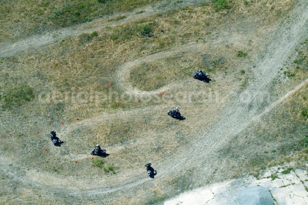 Aerial image Wesendorf - Leisure Centre - Amusement Park Hammerstein Park Wesendorf along the Lange Strasse in Wesendorf in the state Lower Saxony, Germany