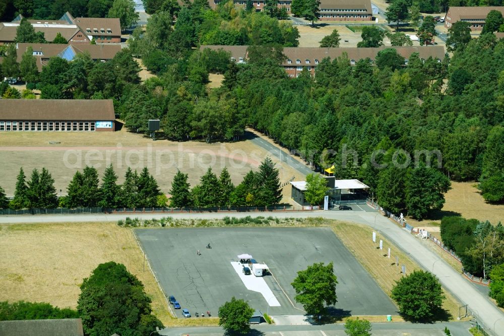 Aerial photograph Wesendorf - Leisure Centre - Amusement Park Hammerstein Park Wesendorf along the Lange Strasse in Wesendorf in the state Lower Saxony, Germany