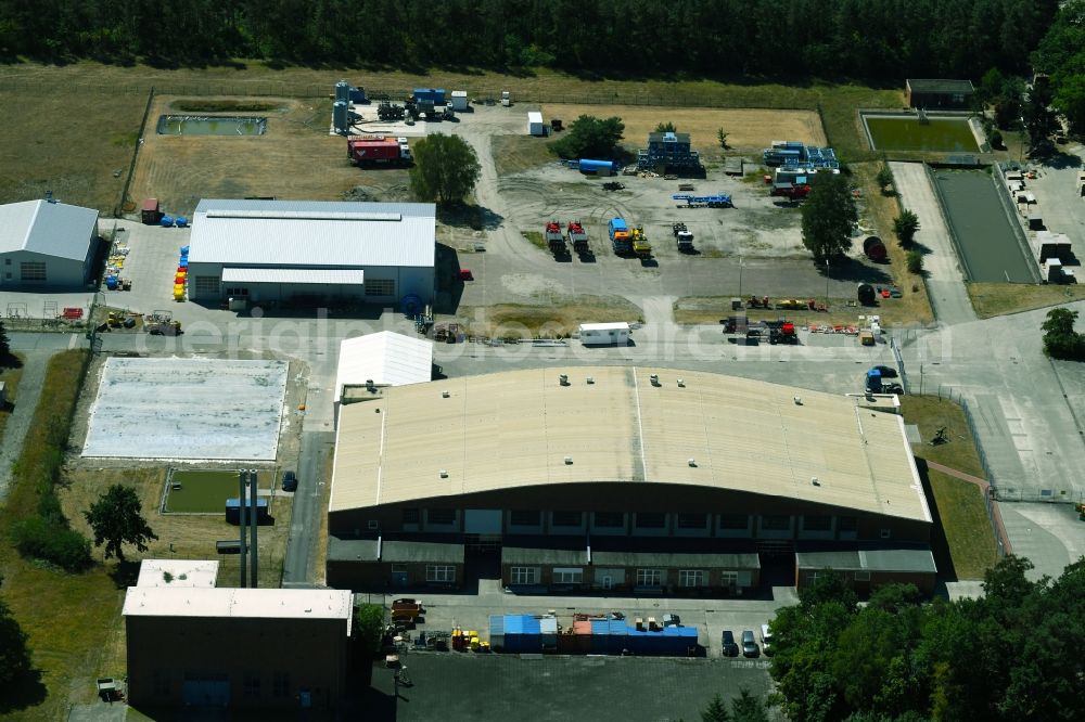 Aerial image Wesendorf - Leisure Centre - Amusement Park Hammerstein Park Wesendorf along the Lange Strasse in Wesendorf in the state Lower Saxony, Germany