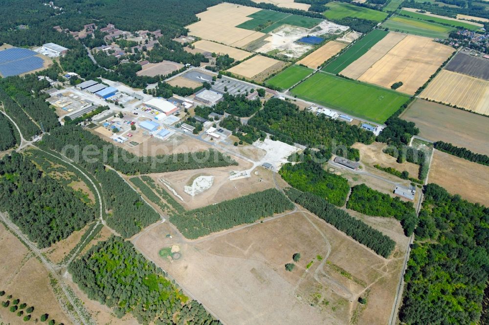 Wesendorf from the bird's eye view: Leisure Centre - Amusement Park Hammerstein Park Wesendorf along the Lange Strasse in Wesendorf in the state Lower Saxony, Germany