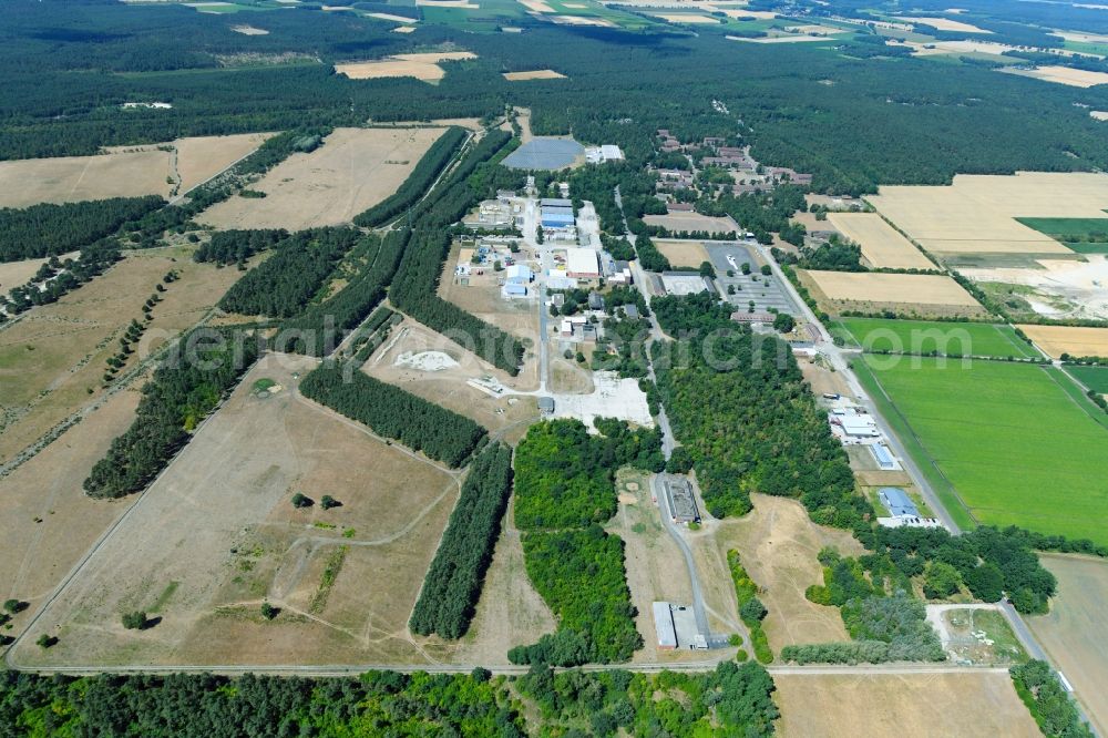 Aerial photograph Wesendorf - Leisure Centre - Amusement Park Hammerstein Park Wesendorf along the Lange Strasse in Wesendorf in the state Lower Saxony, Germany