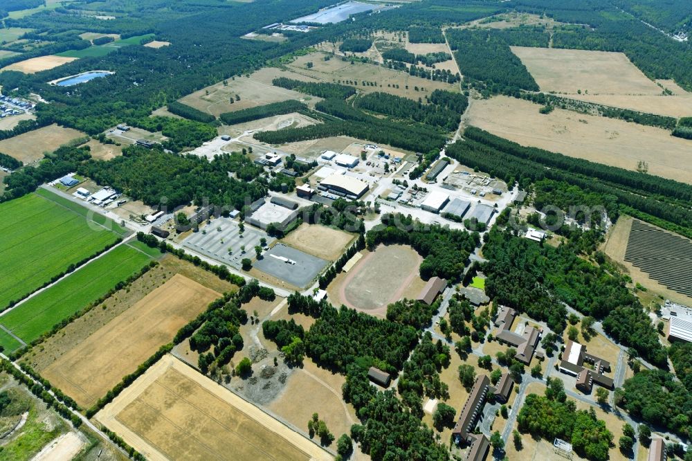 Aerial photograph Wesendorf - Leisure Centre - Amusement Park Hammerstein Park Wesendorf along the Lange Strasse in Wesendorf in the state Lower Saxony, Germany