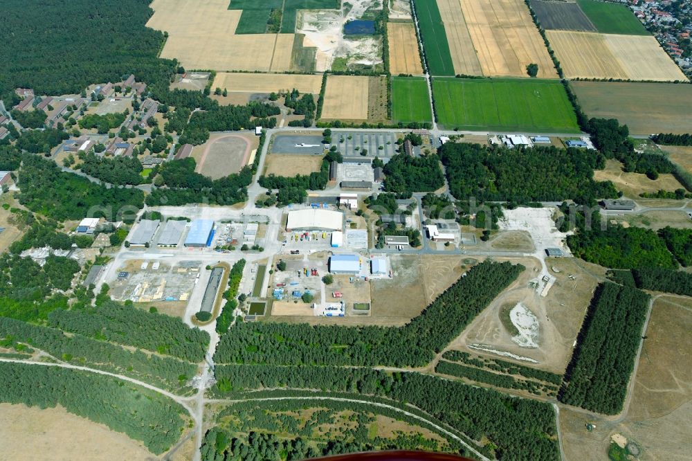 Aerial image Wesendorf - Leisure Centre - Amusement Park Hammerstein Park Wesendorf along the Lange Strasse in Wesendorf in the state Lower Saxony, Germany