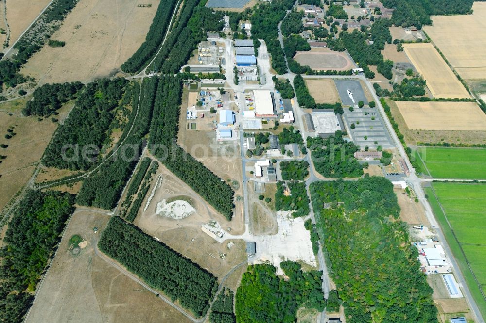 Aerial photograph Wesendorf - Leisure Centre - Amusement Park Hammerstein Park Wesendorf along the Lange Strasse in Wesendorf in the state Lower Saxony, Germany