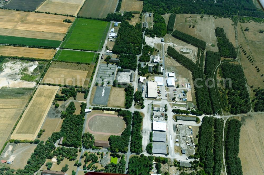 Aerial photograph Wesendorf - Leisure Centre - Amusement Park Hammerstein Park Wesendorf along the Lange Strasse in Wesendorf in the state Lower Saxony, Germany