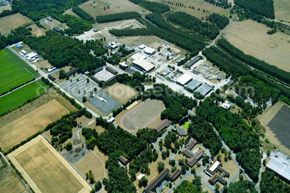 Aerial image Wesendorf - Leisure Centre - Amusement Park Hammerstein Park Wesendorf along the Lange Strasse in Wesendorf in the state Lower Saxony, Germany