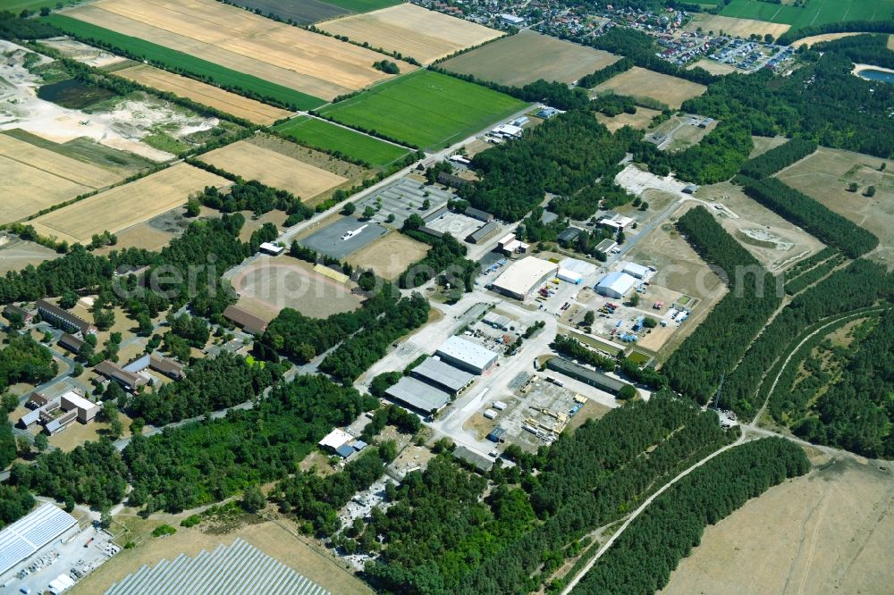 Aerial photograph Wesendorf - Leisure Centre - Amusement Park Hammerstein Park Wesendorf along the Lange Strasse in Wesendorf in the state Lower Saxony, Germany