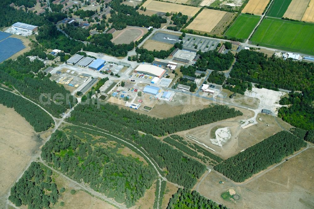 Wesendorf from the bird's eye view: Leisure Centre - Amusement Park Hammerstein Park Wesendorf along the Lange Strasse in Wesendorf in the state Lower Saxony, Germany