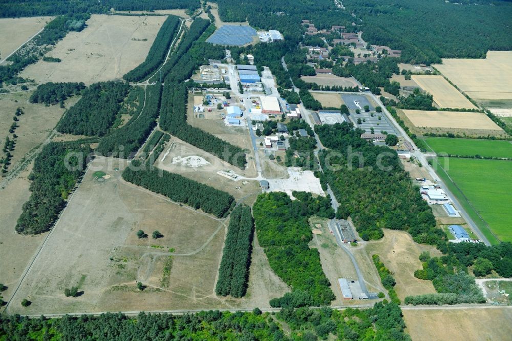 Aerial photograph Wesendorf - Leisure Centre - Amusement Park Hammerstein Park Wesendorf along the Lange Strasse in Wesendorf in the state Lower Saxony, Germany