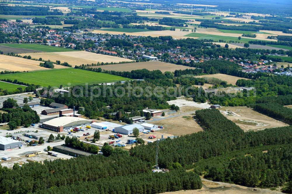 Aerial image Wesendorf - Leisure Centre - Amusement Park Hammerstein Park Wesendorf along the Lange Strasse in Wesendorf in the state Lower Saxony, Germany