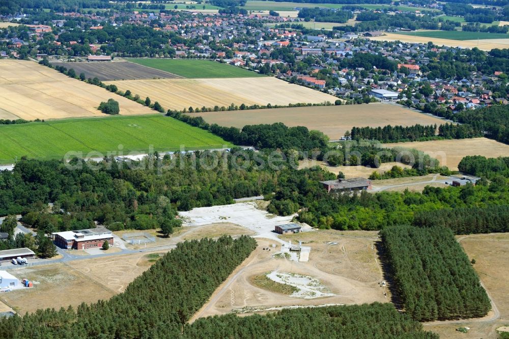 Aerial photograph Wesendorf - Leisure Centre - Amusement Park Hammerstein Park Wesendorf along the Lange Strasse in Wesendorf in the state Lower Saxony, Germany