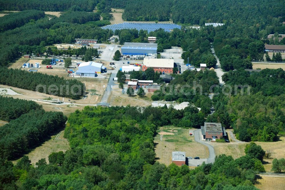 Wesendorf from the bird's eye view: Leisure Centre - Amusement Park Hammerstein Park Wesendorf along the Lange Strasse in Wesendorf in the state Lower Saxony, Germany