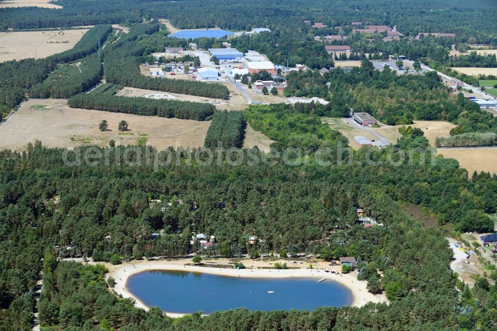 Aerial photograph Wesendorf - Leisure Centre - Amusement Park Hammerstein Park Wesendorf along the Lange Strasse in Wesendorf in the state Lower Saxony, Germany