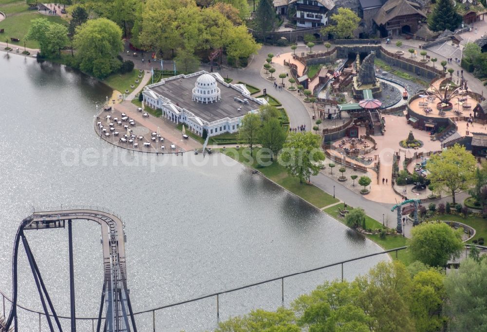 Soltau from the bird's eye view: Leisure Centre - Amusement Park Heidepark Soltau in Soltau in the state Lower Saxony, Germany