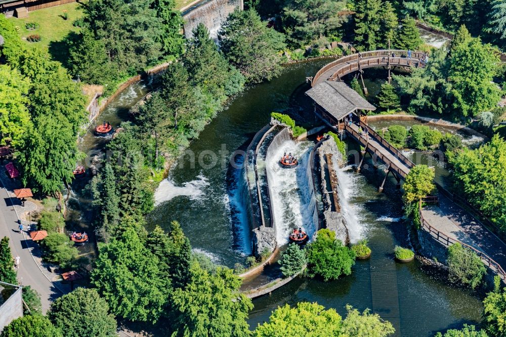 Aerial photograph Soltau - Leisure Centre - Amusement Park Heidepark Resort Soltau in Soltau in the state Lower Saxony, Germany