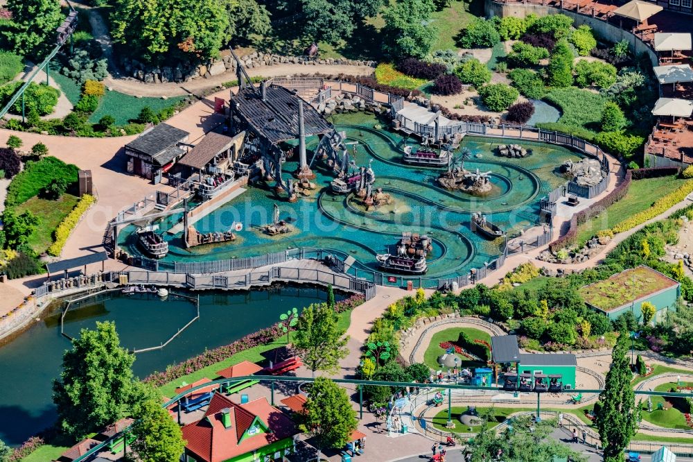 Soltau from the bird's eye view: Leisure Centre - Amusement Park Heidepark Resort Soltau in Soltau in the state Lower Saxony, Germany