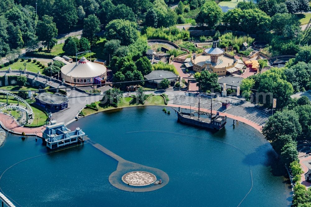 Aerial photograph Soltau - Leisure Centre - Amusement Park Heidepark Resort Soltau in Soltau in the state Lower Saxony, Germany