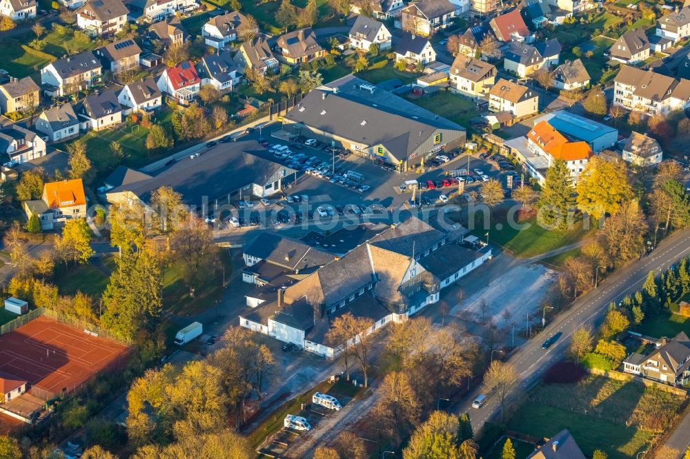 Aerial image Brilon - Leisure Centre - Amusement Park of St. Hubertus-Schuetzenbruofschaft 1417 on Altenbuerener Strasse in Brilon in the state North Rhine-Westphalia, Germany