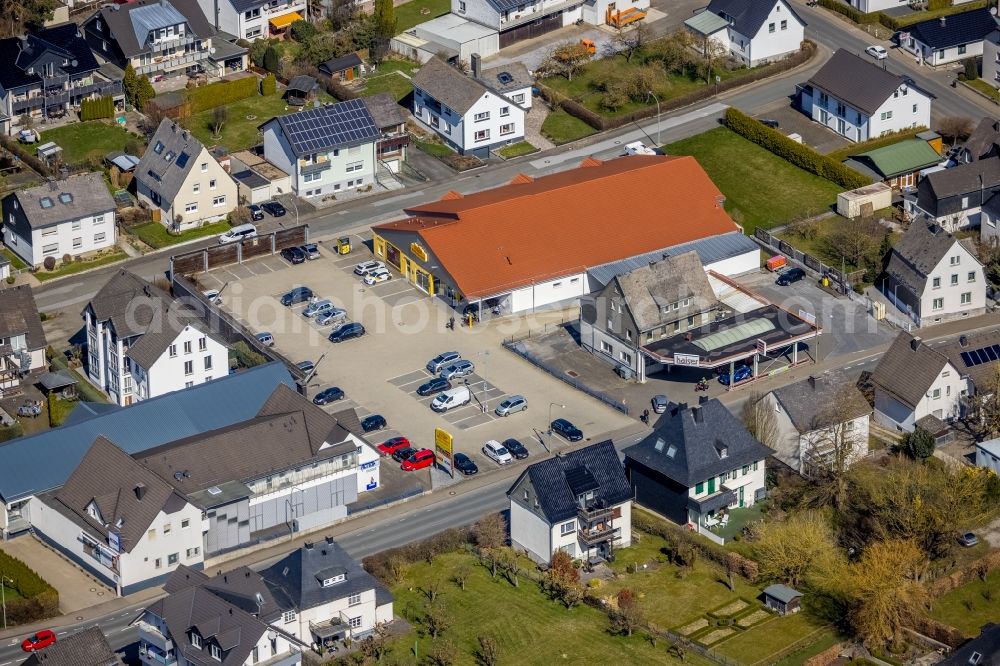 Aerial photograph Brilon - Leisure Centre - Amusement Park of St. Hubertus-Schuetzenbruofschaft 1417 on Altenbuerener Strasse in Brilon at Sauerland in the state North Rhine-Westphalia, Germany