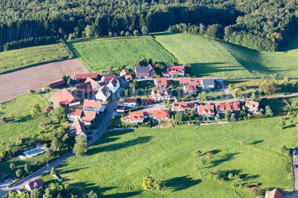 Aerial image Althütte - Leisure Centre - Amusement Park Ort: Familienferienstaette Haus Lutzenberg e.V. in the district Lutzenberg in Althuette in the state Baden-Wuerttemberg, Germany