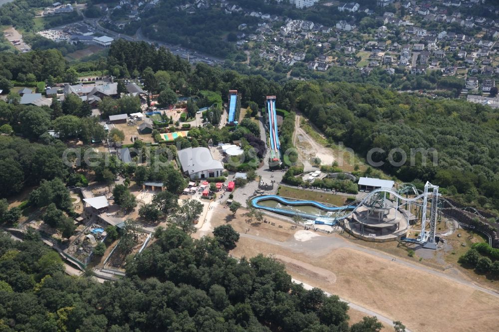 Klotten from the bird's eye view: Leisure Centre - Amusement Park Wild- and Freizeitpark Klotten in Klotten in the state Rhineland-Palatinate, Germany