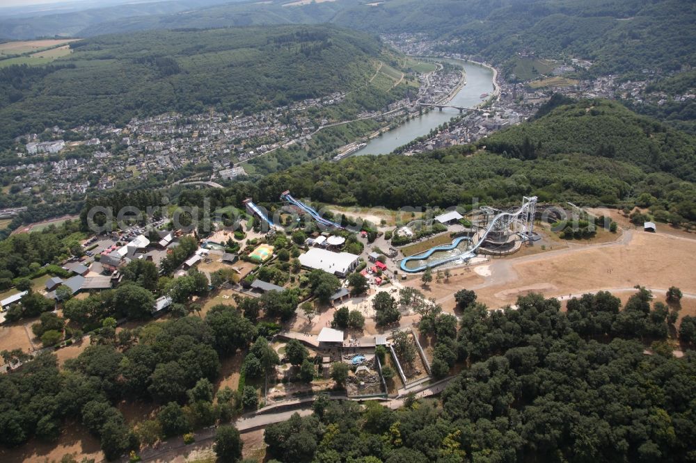 Aerial image Klotten - Leisure Centre - Amusement Park Wild- and Freizeitpark Klotten in Klotten in the state Rhineland-Palatinate, Germany