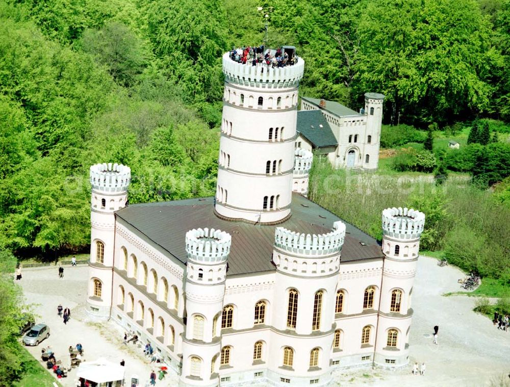 Granitz auf Rügen from above - Frühjahrslandschaft am Jagdschloß Granitz auf Rügen. Jagdschloss Granitz 18609 Binz (Mecklenburg-Vorpommern) Tel.: +49 (0) 3 83 93/22 63 Fax: +49 (0) 38 39 3/2 12 83