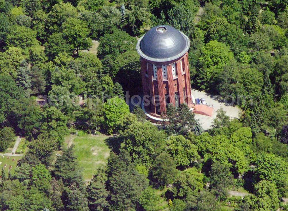 Aerial photograph Berlin - Steglitz - Friedhof Bergstraße in Berlin-Steglitz. Bergstraße 73-47, 10961 Berlin.