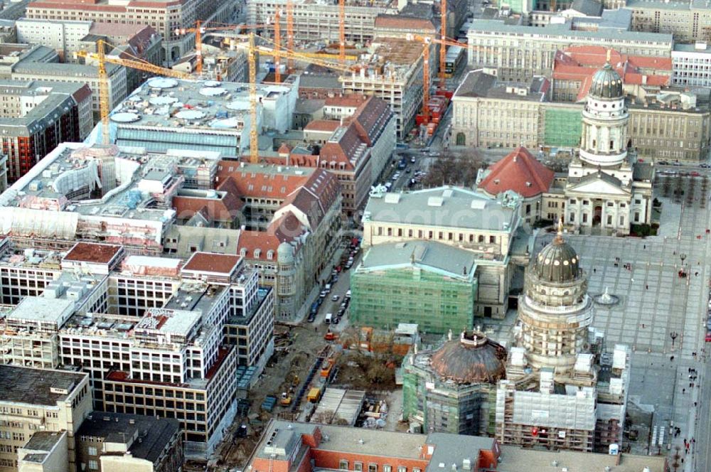 Berlin from the bird's eye view: 12.02.1995 Friedrichstadtpassagen in Berlin