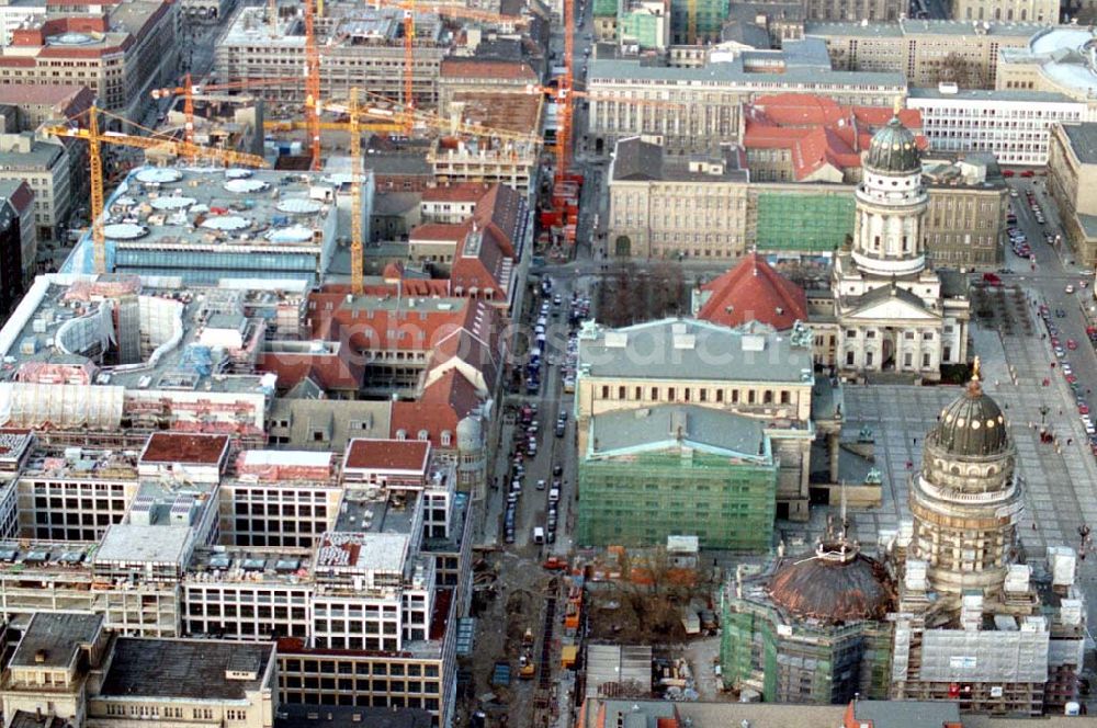 Aerial image Berlin - 12.02.1995 Friedrichstadtpassagen in Berlin