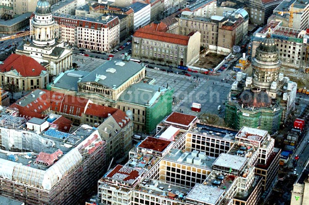 Aerial photograph Berlin - 12.02.1995 Friedrichstadtpassagen in Berlin