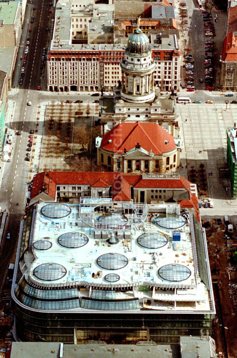 Berlin from the bird's eye view: 12.02.1995 Friedrichstadtpassagen in Berlin