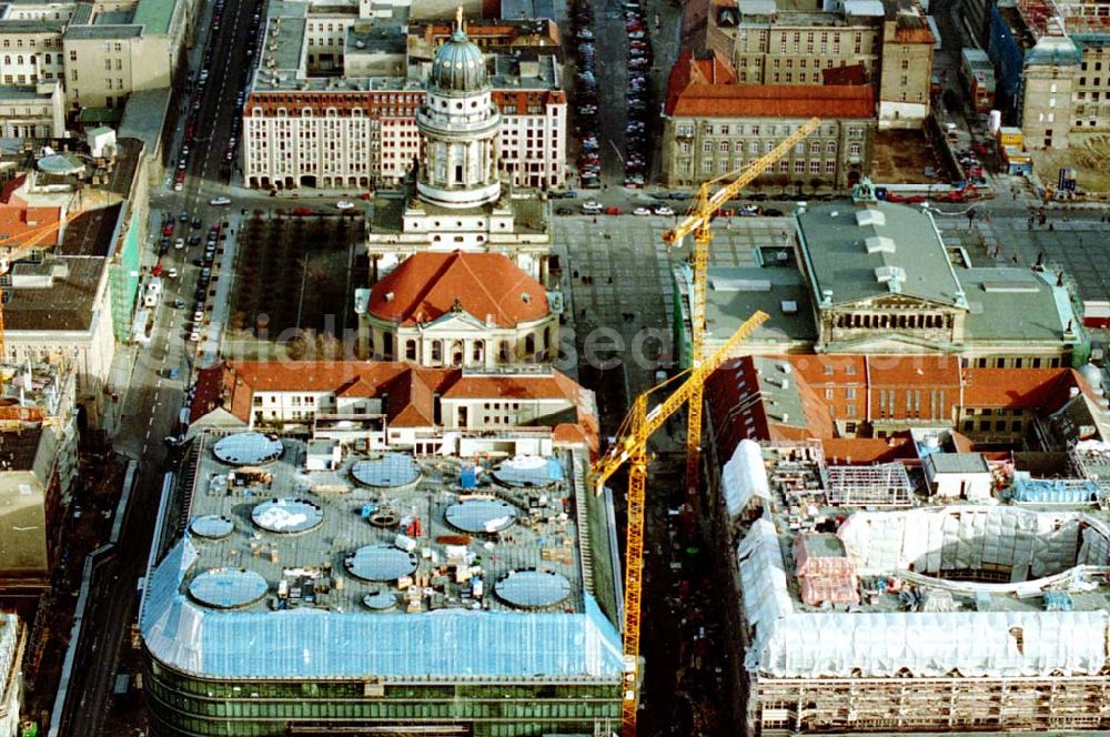 Berlin from the bird's eye view: 12.02.1995 Friedrichstadtpassagen in Berlin