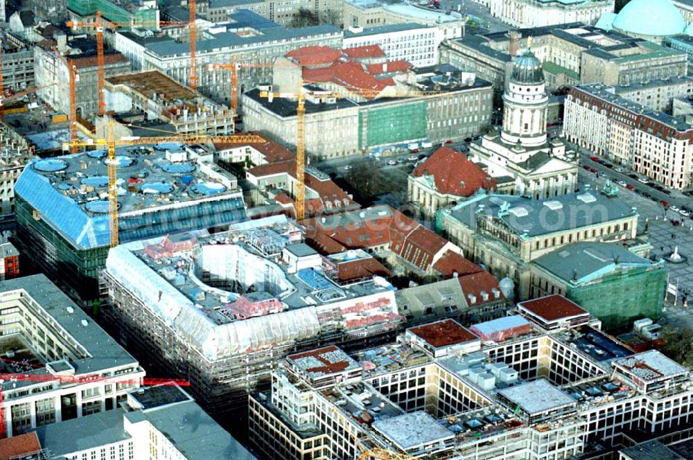 Aerial image Berlin - 12.02.1995 Friedrichstadtpassagen in Berlin