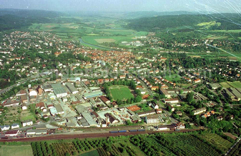 Aerial image Fulda / Hessen - Fulda / Hessen.