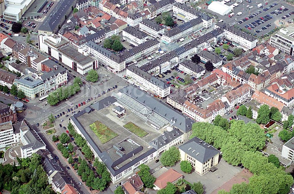 Saarlouis from the bird's eye view: 