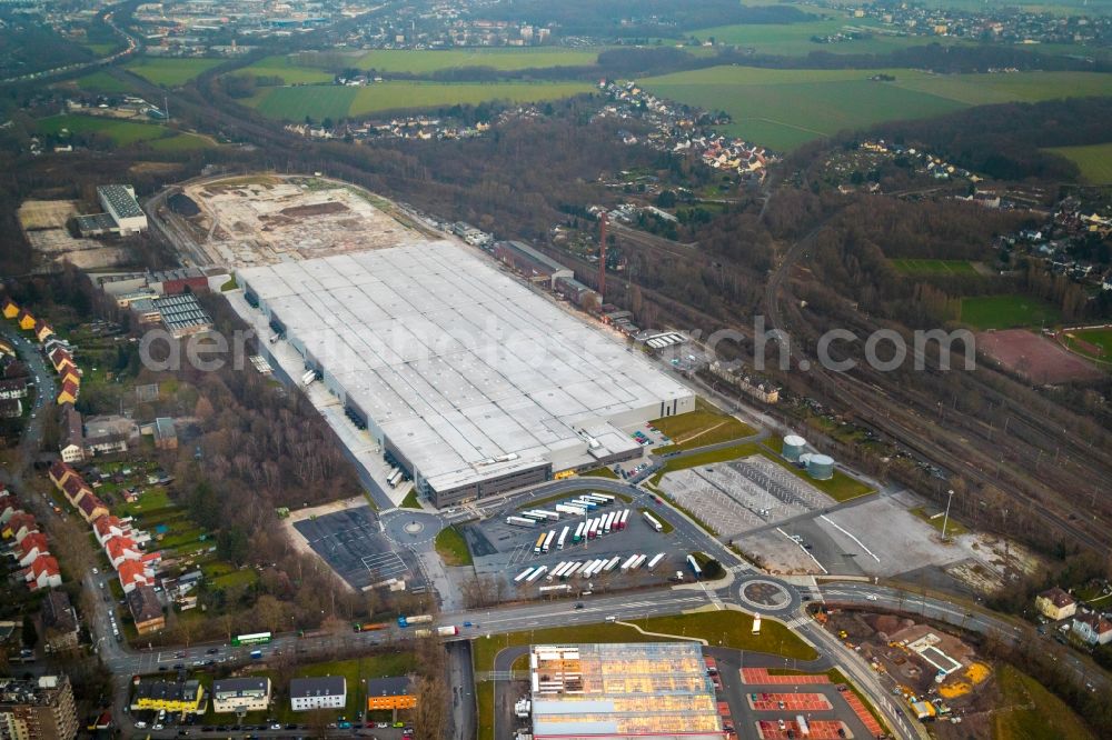 Aerial Photograph Bochum Building Complex And Grounds Of The Logistics Center Of Opel Group Warehousing Gmbh