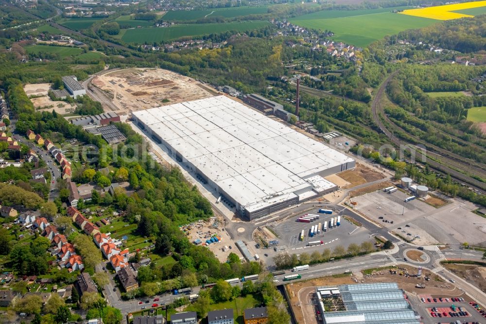 Aerial Photograph Bochum Building Complex And Grounds Of The Logistics Center And Opel Warenverteilzentrum In Bochum