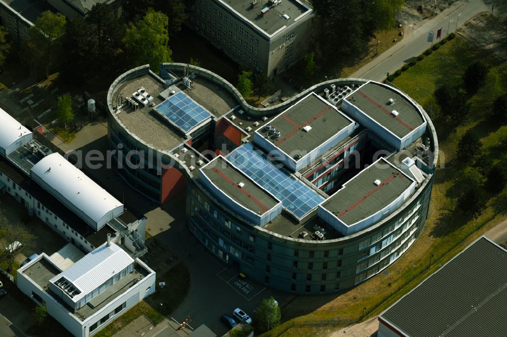 Aerial image Rostock - Building complex of the Institute Biomedizinisches Forschungszentrum on Schillingallee in Rostock in the state Mecklenburg - Western Pomerania, Germany