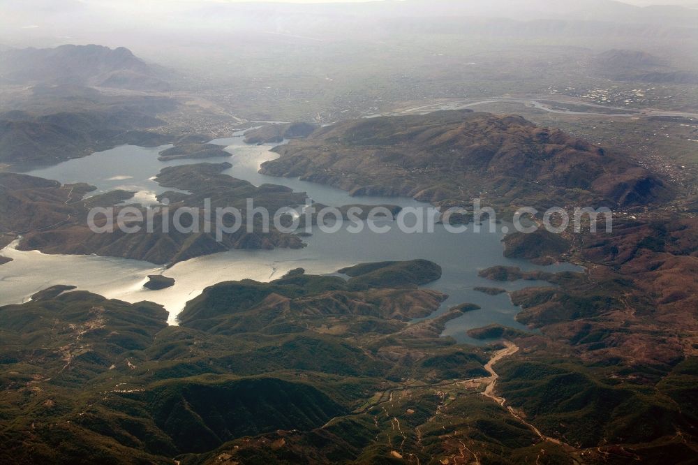 Aerial photograph Tetovo - Landscape of the Sar Mountain is a mountain range that stretches between Kosovo and Macedonia