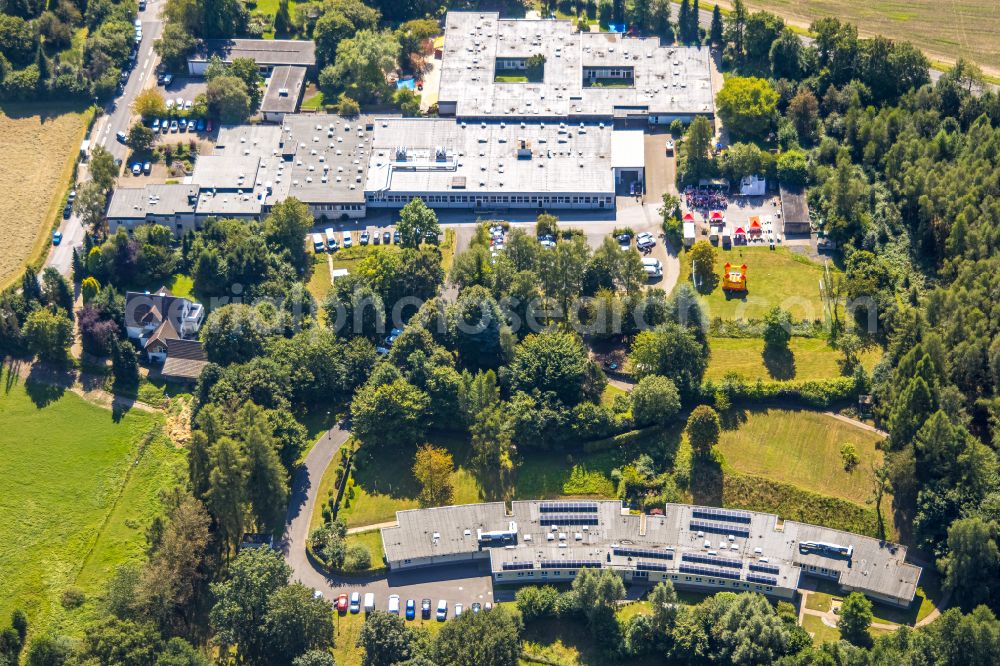 Gevelsberg from the bird's eye view: Building the retirement home AWO in of Neuenlanof Srasse in Gevelsberg in the state North Rhine-Westphalia, Germany