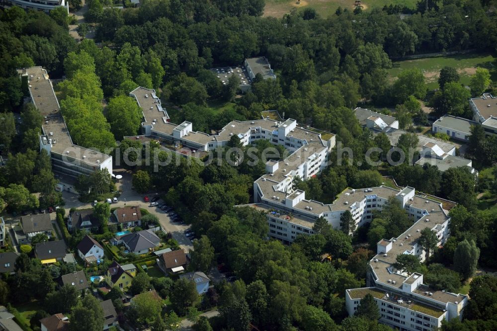 Heiligensee, Berlin from the bird's eye view: Building the retirement home Evangelisches Jugend- und Fuersorgewerk e.V. in Heiligensee, Berlin