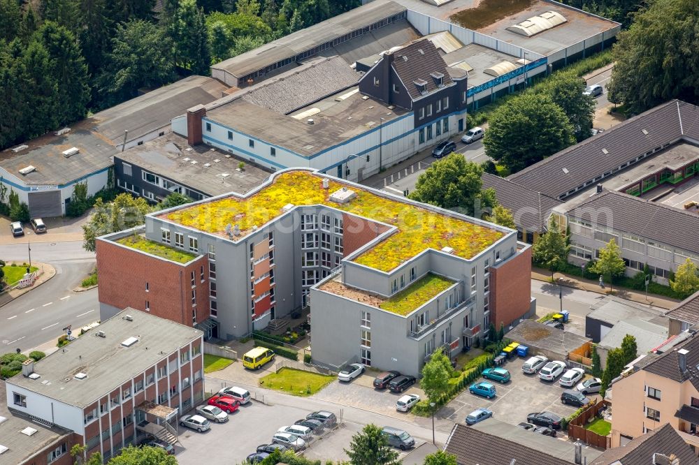 Aerial image Heiligenhaus - Building of the nursing home - Senior residence the country in Heiligenhaus in North Rhine-Westphalia