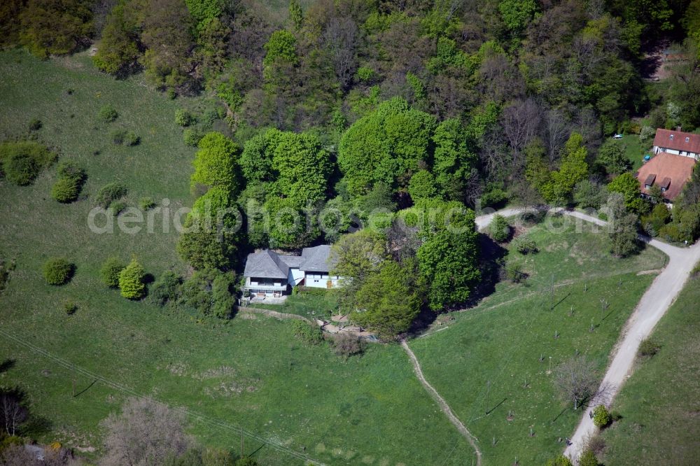 Freiburg im Breisgau from the bird's eye view: Building the retirement home Johannisheim in Freiburg im Breisgau in the state Baden-Wuerttemberg